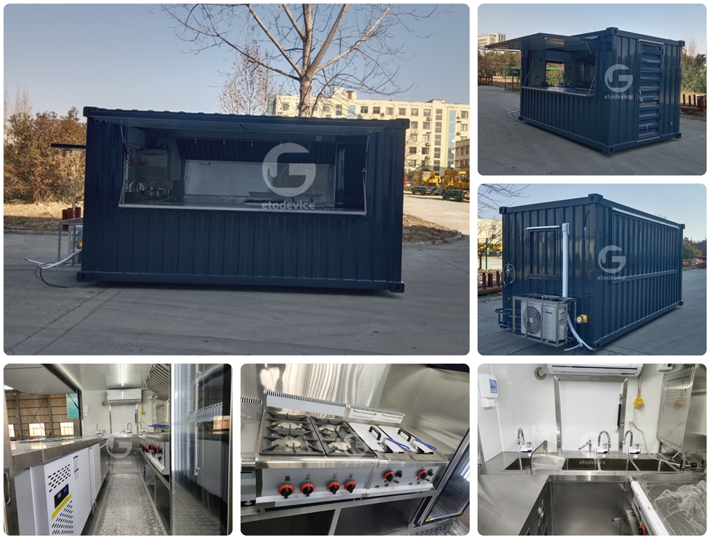 Custom Shipping Container Kitchen